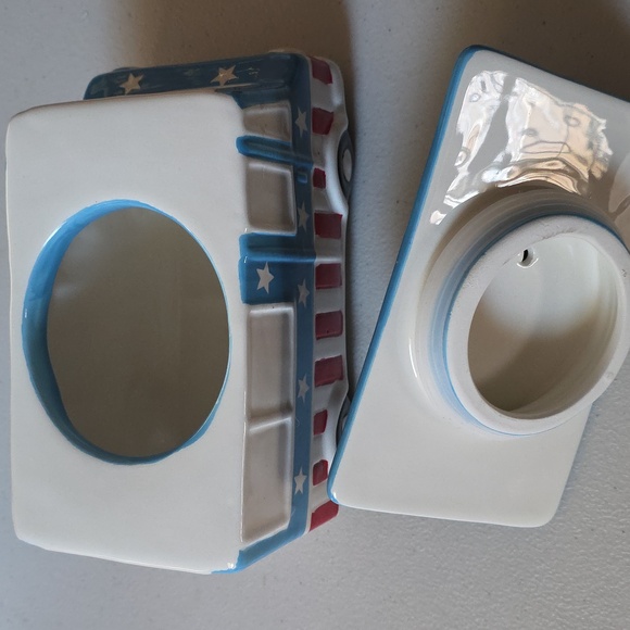 Patriotic Ice Cream Truck Cookie Jar - Picture 7 of 7